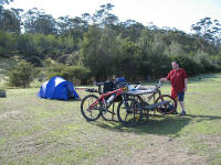 Darlington campsite