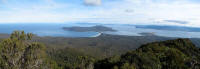 Panorama view from Mt Maria