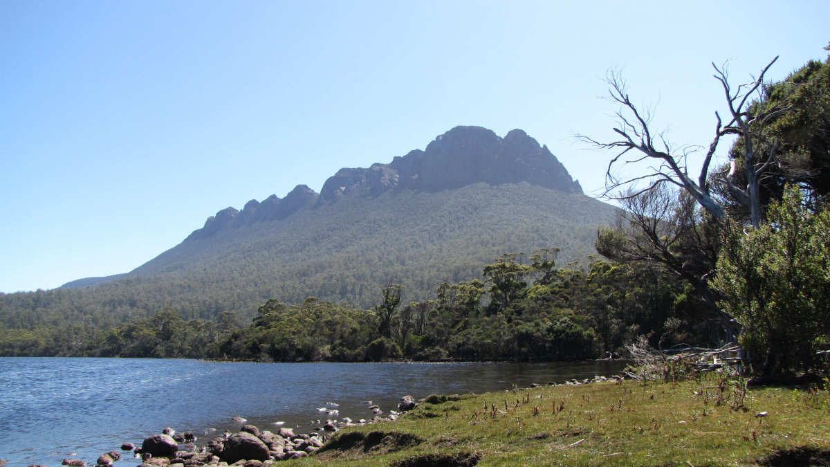 Precipitous Bluff from New River Lagoon