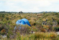 Campsite on the Western Explorer