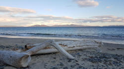 Distant View of Freycinet Peninsula