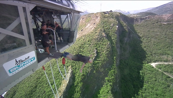 Tony Leaving Nevis Bungy